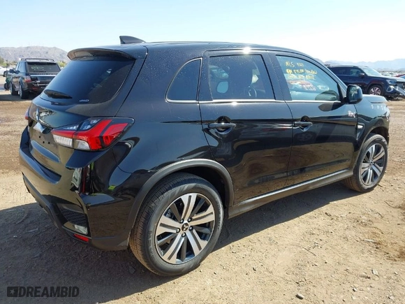 2024 Mitsubishi Outlander Sport S with VIN JA4ARUAU5RU026242, listed as a IAAI auction lot 42014725 with 2,128 mi miles. Bid and sale history available at carsss.com. Image 4.