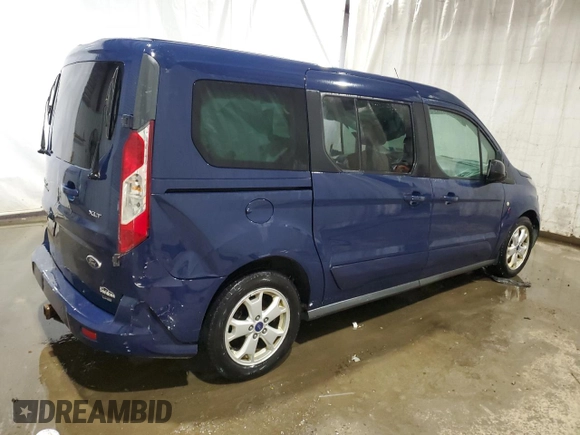 2015 Ford Transit Connect XLT z VIN NM0GS9F77F1217823, wystawiony jako Copart lot #89116775 z przebiegiem 164 471 mil mil oraz Szkoda całkowita • Salvage title. Historia ofert i sprzedaży dostępna na DreamBid. Obrazek 3.