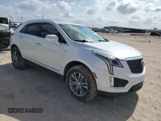 2021 Cadillac XT5 FWD Premium Luxury z VIN 1GYKNCR48MZ136597, wystawiony jako Copart lot #79694104 z przebiegiem 52 504 mil mil oraz Szkoda całkowita • Salvage title. Historia ofert i sprzedaży dostępna na DreamBid. Obrazek 4.