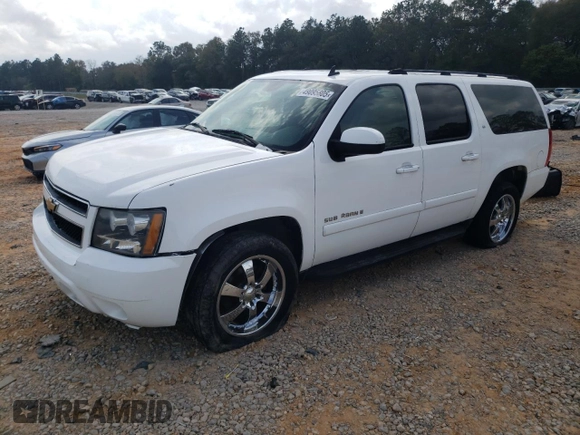2007 Chevrolet Suburban LT with VIN 1GNFK16327J160985, listed as a Copart auction lot 49095805 with 0 mi miles and Clean Title. Bid and sale history available at carsss.com. Image 1.