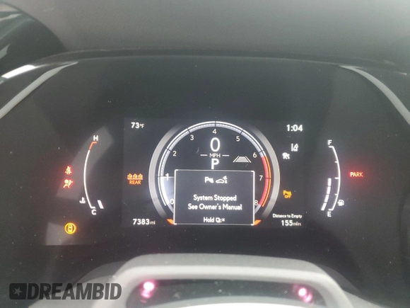 2024 Lexus RX 350 with VIN 2T2BAMBA1RC036314, listed as a Copart auction lot 59388355 with 7,383 mi miles and Salvage title. Bid and sale history available at DreamBid. Image 9.