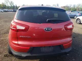 2012 Kia Sportage LX with VIN KNDPBCA27C7292087, listed as a Copart auction lot 55181725 with 152,002 mi miles and Clean Title. Bid and sale history available at DreamBid. Image 6.