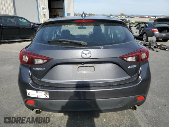 2014 Mazda 3 i Grand Touring with VIN JM1BM1M79E1109035, listed as a Copart auction lot 48443915 with 67,817 mi miles and Salvage Title. Bid and sale history available at DreamBid. Image 6.