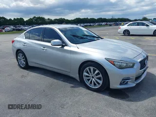 2016 Infiniti Q50 Premium with VIN JN1EV7ARXGM342476, listed as a IAAI auction lot 42571012 with 102,475 mi miles and . Bid and sale history available at DreamBid. Image 1.