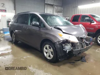 2011 Toyota Sienna LE AAS with VIN 5TDKK3DCXBS095708, listed as a Copart auction lot 87407754 with 208,356 mi miles and Salvage Title. Bid and sale history available at DreamBid. Image 4.