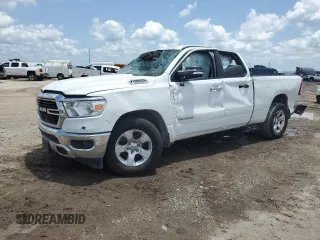 2020 Ram 1500 Big Horn with VIN 1C6RREBT7LN277888, listed as a Copart auction lot 55522985 with 98,232 mi miles and Salvage title. Bid and sale history available at DreamBid. Image 1.