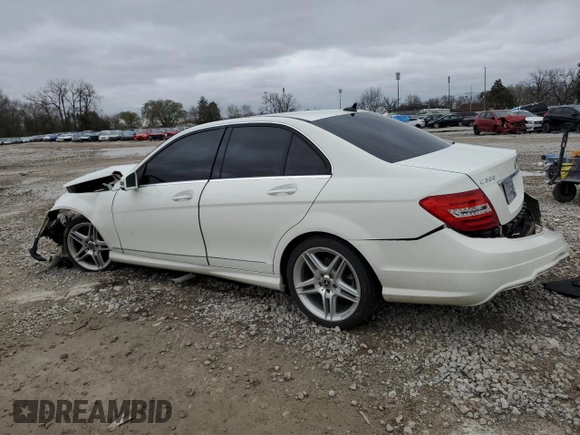 2012 Mercedes-Benz C 300 Sport with VIN WDDGF8BB5CR206561, listed as a Copart auction lot 51361165 with 97,539 mi miles and Salvage Title. Bid and sale history available at DreamBid. Image 2.