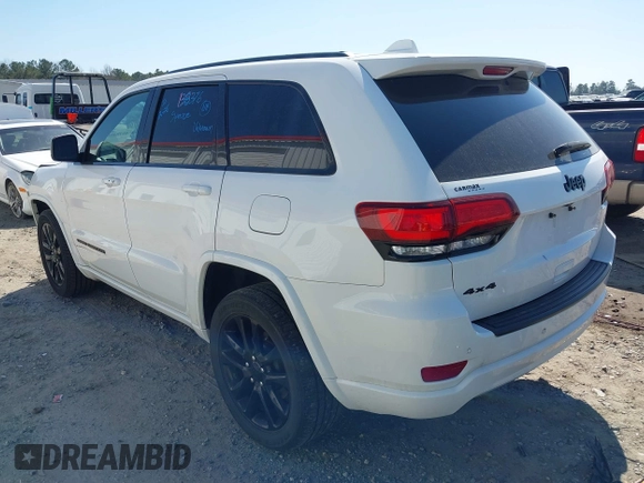 2021 Jeep Grand Cherokee Laredo X with VIN 1C4RJFAG7MC705966, listed as a IAAI auction lot 41784567 with 91,153 mi miles and . Bid and sale history available at DreamBid. Image 3.