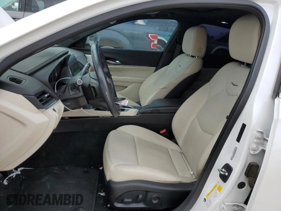 2021 Cadillac CT4 Premium Luxury with VIN 1G6DB5RK2M0112496, listed as a Copart auction lot 70277664 with Not Provided miles and Salvage Title. Bid and sale history available at DreamBid. Image 7.