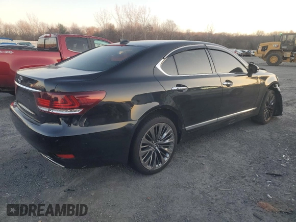 2014 Lexus LS 460 with VIN JTHCL5EF7E5021273, listed as a Copart auction lot 84321204 with 89,020 mi miles and Clean title. Bid and sale history available at DreamBid. Image 3.