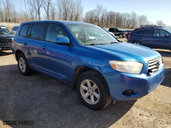 2008 Toyota Highlander with VIN JTEES41A582038222, listed as a Copart auction lot 51230645 with 261,941 mi miles and Clean Title. Bid and sale history available at carsss.com. Image 4.