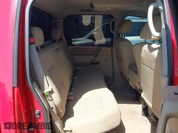 2008 Nissan Titan XE with VIN 1N6BA07D88N316742, listed as a IAAI auction lot 41747636 with 173,362 mi miles. Bid and sale history available at carsss.com. Image 8.