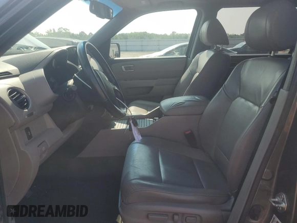 2012 Honda Pilot EX-L with VIN 5FNYF4H66CB084493, listed as a Copart auction lot 59683655 with 112,477 mi miles and Salvage title. Bid and sale history available at DreamBid. Image 7.