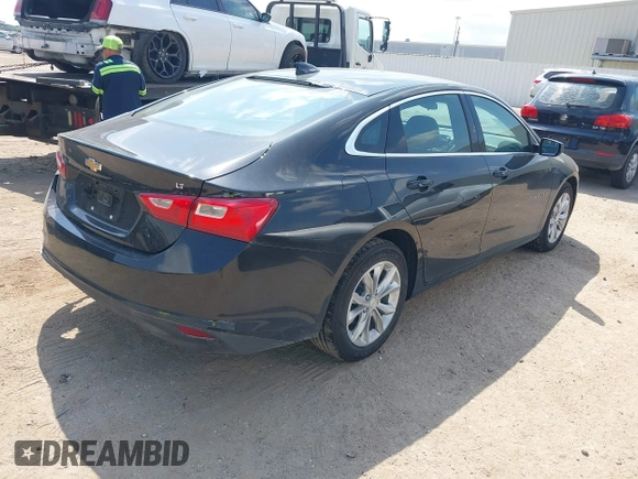 2025 Chevrolet Malibu LT with VIN 1G1ZD5ST0SF125492, listed as a IAAI auction lot 42057624 with 12,132 mi miles and . Bid and sale history available at DreamBid. Image 4.