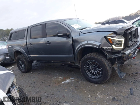 2021 Nissan Titan Pro-4X with VIN 1N6AA1ED0MN504654, listed as a IAAI auction lot 41240824 with 68,533 mi miles and . Bid and sale history available at DreamBid. Image 13.