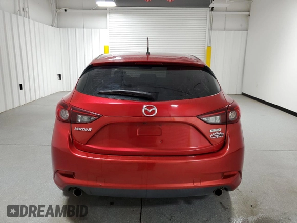 2018 Mazda 3 Touring with VIN 3MZBN1L34JM177605, listed as a Copart auction lot 52559395 with 56,267 mi miles and Clean Title. Bid and sale history available at DreamBid. Image 6.