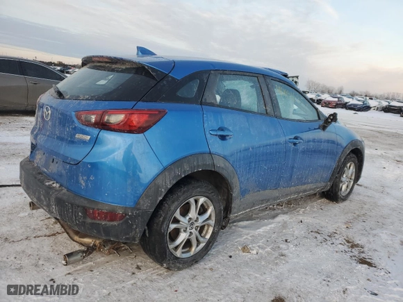 2016 Mazda CX-3 Sport with VIN JM1DKFB74G0132603, listed as a Copart auction lot 45465775 with 49,067 mi miles and Salvage Title. Bid and sale history available at carsss.com. Image 3.