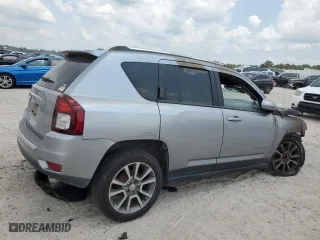 2017 Jeep Compass High Altitude with VIN 1C4NJCEB5HD166212, listed as a Copart auction lot 68888814 with 0 mi miles and Non Repairable. Bid and sale history available at carsss.com. Image 3.
