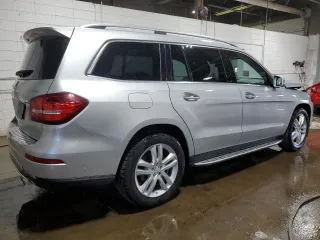 2017 Mercedes-Benz GLS 450 with VIN 4JGDF6EE0HA925547, listed as a Copart auction lot 60476944 with 67,645 mi miles and Salvage Title. Bid and sale history available at DreamBid. Image 3.