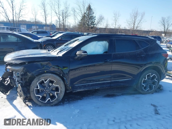 2022 Chevrolet Blazer RS с VIN 3GNKBKRS9NS236205, выставлен на аукционе IAAI как лот 41541582 с пробегом 33 986 миль миль и . История ставок и продаж доступна на DreamBid. Изображение 14.