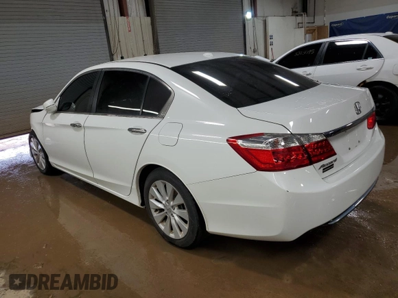 2014 Honda Accord EX-L with VIN 1HGCR2F83EA064385, listed as a Copart auction lot 52300185 with 95,464 mi miles and Salvage Title. Bid and sale history available at carsss.com. Image 2.