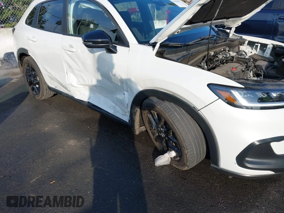 2023 Honda HR-V Sport with VIN 3CZRZ1H51PM719262, listed as a IAAI auction lot 41404081 with 24,042 mi miles. Bid and sale history available at carsss.com. Image 6.