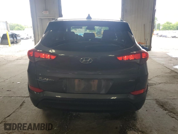 2018 Hyundai Tucson SEL with VIN KM8J3CA42JU766087, listed as a Copart auction lot 60244585 with 78,626 mi miles and Clean title. Bid and sale history available at DreamBid. Image 6.