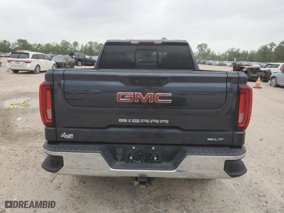2022 GMC Sierra 1500 Limited SLT with VIN 1GTP8DED6NZ219476, listed as a Copart auction lot 48583815 with NaN miles and Salvage Title. Bid and sale history available at carsss.com. Image 6.