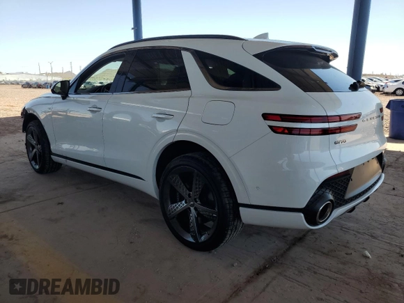 2025 Genesis GV70 Sport с VIN 5NMMCDTC0SH027417, выставлен на аукционе Copart как лот 63877005 с пробегом 940 миль миль и Списание • Salvage title. История ставок и продаж доступна на DreamBid. Изображение 2.