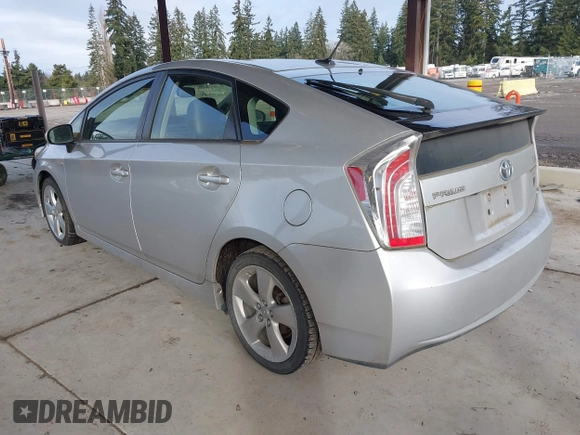 2013 Toyota Prius One with VIN JTDKN3DU0D5652649, listed as a IAAI auction lot 41631923 with 154,323 mi miles and . Bid and sale history available at DreamBid. Image 3.