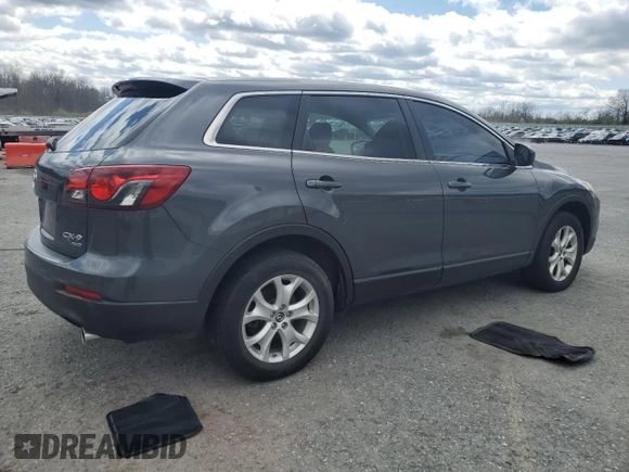 2013 Mazda CX-9 Sport with VIN JM3TB3BV1D0414354, listed as a Copart auction lot 53524975 with 156,388 mi miles and Clean Title. Bid and sale history available at carsss.com. Image 3.