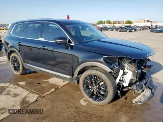 2022 Kia Telluride SX with VIN 5XYP54HC2NG292029, listed as a Copart auction lot 52113985 with 66,248 mi miles and Salvage title. Bid and sale history available at DreamBid. Image 4.