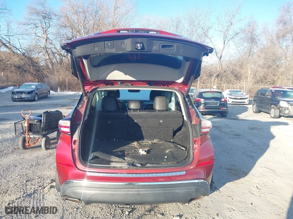 2015 Nissan Murano S with VIN 5N1AZ2MH6FN242983, listed as a IAAI auction lot 41580713 with 109,630 mi miles. Bid and sale history available at carsss.com. Image 17.