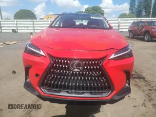 2025 Lexus NX 350h Luxury with VIN 2T2HKCEZ5SC032842, listed as a Copart auction lot 67185635 with 8,429 mi miles and Salvage title. Bid and sale history available at DreamBid. Image 5.
