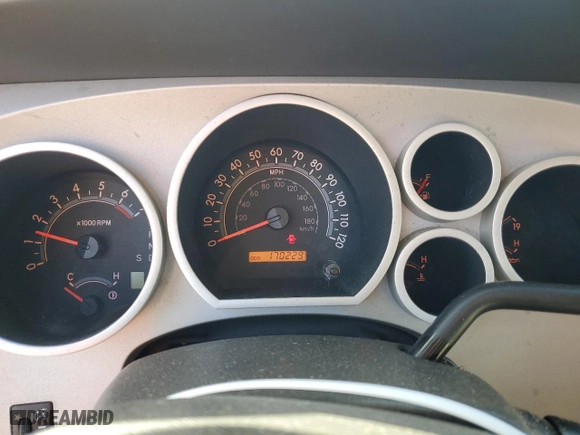 2007 Toyota Tundra SR5 with VIN 5TBDV54187S477181, listed as a Copart auction lot 89005495 with 170,229 mi miles and Salvage Title. Bid and sale history available at carsss.com. Image 9.