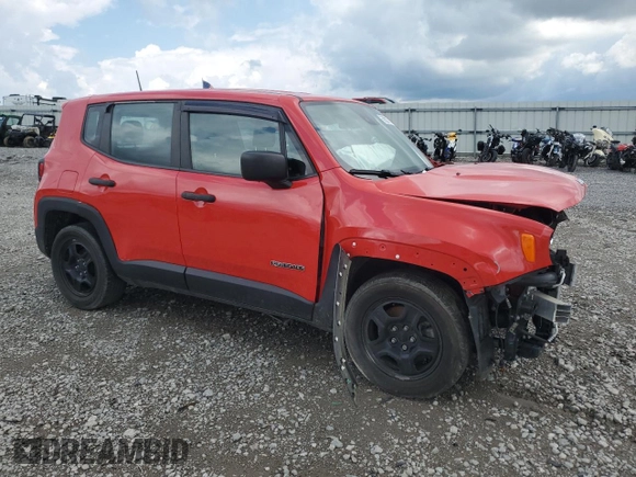 2021 Jeep Renegade Sport с VIN ZACNJCAB8MPM27959, выставлен на аукционе Copart как лот 59020715 с пробегом Не указан миль и Списание • Salvage title. История ставок и продаж доступна на DreamBid. Изображение 4.