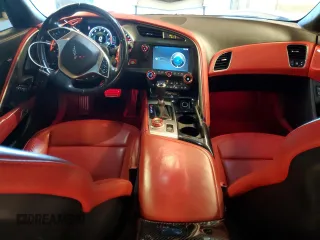2015 Chevrolet Corvette Z51 3LT with VIN 1G1YM2D76F5121243, listed as a Copart auction lot 77262174 with 47,397 mi miles and Salvage title. Bid and sale history available at DreamBid. Image 8.