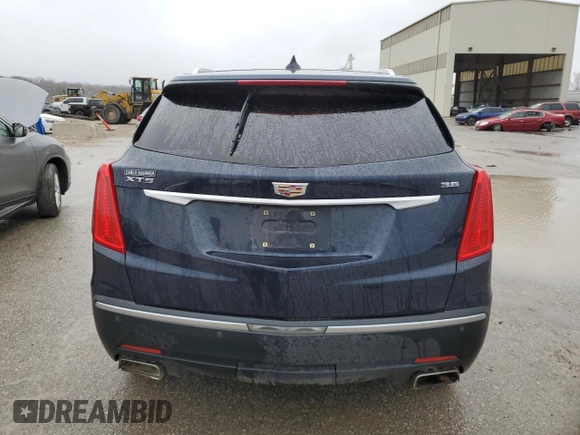 2017 Cadillac XT5 FWD with VIN 1GYKNARS1HZ114983, listed as a Copart auction lot 49625265 with Not Provided miles and Salvage Title. Bid and sale history available at carsss.com. Image 6.