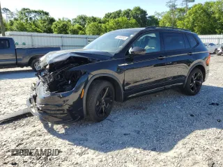 2024 Volkswagen Tiguan SE R-Line Black with VIN 3VVCB7AX9RM194728, listed as a Copart auction lot 52960585 with 13,705 mi miles and Salvage title. Bid and sale history available at DreamBid. Image 1.