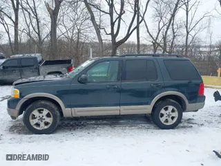 2003 Ford Explorer Eddie Bauer with VIN 1FMDU74W03UB83924, listed as a IAAI auction lot 41614534 with 166,120 mi miles. Bid and sale history available at carsss.com. Image 14.
