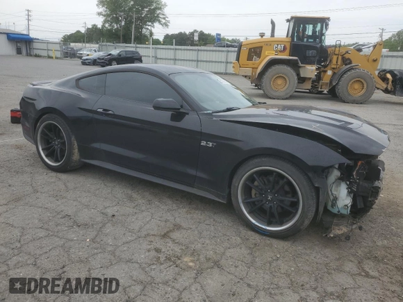 2020 Ford Mustang EcoBoost with VIN 1FA6P8THXL5167016, listed as a Copart auction lot 53703615 with 45,468 mi miles and Salvage Title. Bid and sale history available at carsss.com. Image 4.