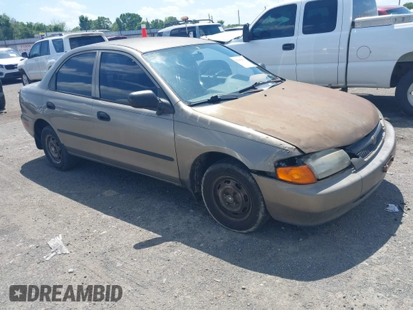 1997 Mazda Protege DX with VIN JM1BC1416V0132633, listed as a IAAI auction lot 42162630 with 234,300 mi miles and . Bid and sale history available at DreamBid. Image 1.