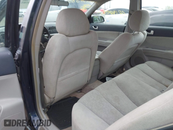 2006 Hyundai Sonata GLS with VIN 5NPEU46F46H119484, listed as a IAAI auction lot 42134585 with 146,686 mi miles and . Bid and sale history available at DreamBid. Image 8.