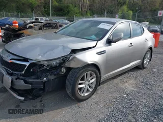 2012 Kia Optima LX with VIN KNAGM4A78C5283175, listed as a IAAI auction lot 42075886 with 123,112 mi miles and . Bid and sale history available at carsss.com. Image 17.