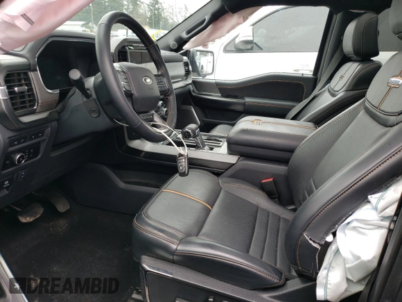 2023 Ford F-150 XL with VIN 1FTFW1E84PFB68860, listed as a Copart auction lot 43995925 with 11,457 mi miles and Salvage title. Bid and sale history available at DreamBid. Image 7.