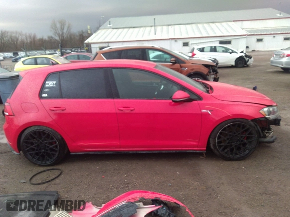 2018 Volkswagen Golf GTI S with VIN 3VW447AU5JM293826, listed as a IAAI auction lot 41836972 with 75,008 mi miles. Bid and sale history available at carsss.com. Image 13.