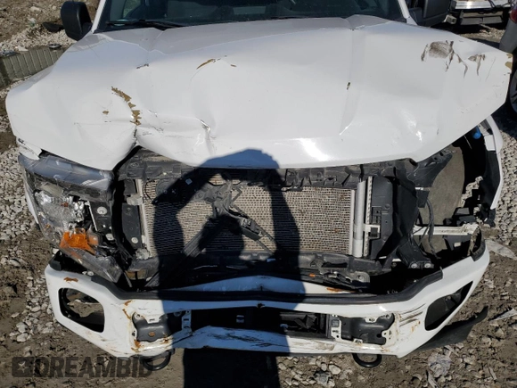 2020 Ford F-150 XL with VIN 1FTEW1EP0LKE72031, listed as a Copart auction lot 46611965 with 77,565 mi miles and Salvage Title. Bid and sale history available at carsss.com. Image 11.