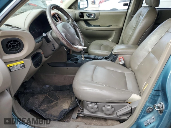 2003 Hyundai Santa Fe GLS with VIN KM8SC73D03U421863, listed as a Copart auction lot 71573724 with 184,028 mi miles and Salvage Title. Bid and sale history available at carsss.com. Image 7.