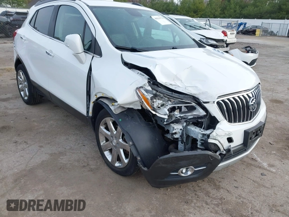 2016 Buick Encore Leather with VIN KL4CJGSB7GB612691, listed as a IAAI auction lot 40816773 with 49,278 mi miles and . Bid and sale history available at DreamBid. Image 6.