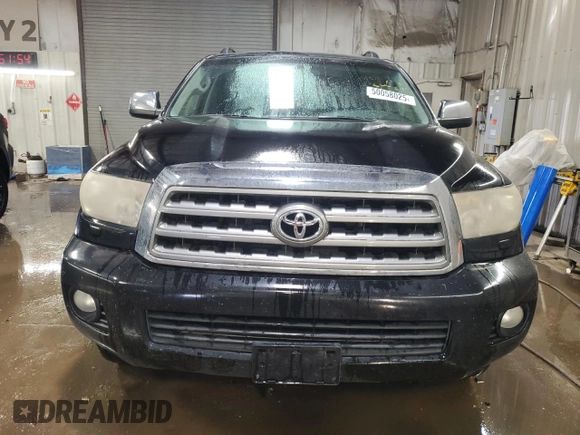 2008 Toyota Sequoia Limited with VIN 5TDBY68A48S015739, listed as a Copart auction lot 50058025 with 220,942 mi miles and Salvage Title. Bid and sale history available at DreamBid. Image 5.